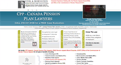 Desktop Screenshot of cppand.workerscomplawyers.ca